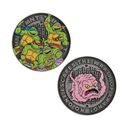 Figur FaNaTtiK Teenage Mutant Ninja Turtles Collectable Coin Krang Geneva Store Switzerland