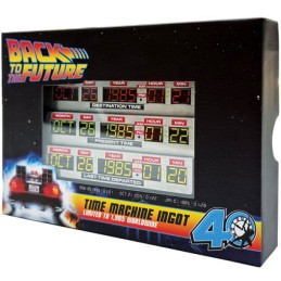 Figuren FaNaTtiK Zurück in die Zukunft Metallbarren 40. Geburtstag Time Circuits Limitierte Auflage Genf Shop Schweiz