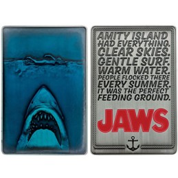 Figur FaNaTtiK Jaws Ingot 50th Anniversary Poster Limited Edition Geneva Store Switzerland