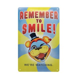 Figur FaNaTtiK Five Nights at Freddy's Tin Sign Geneva Store Switzerland