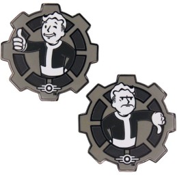 Figur FaNaTtiK Fallout Collectable Coin Decision Black and White Limited Edition Geneva Store Switzerland