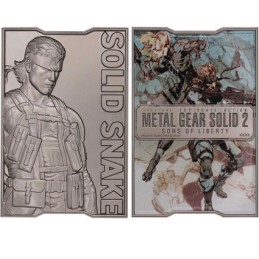 Figur FaNaTtiK Metal Gear Solid 2 Ingot Snake Limited Edition Geneva Store Switzerland