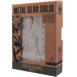 Figur FaNaTtiK Metal Gear Solid 2 Ingot Snake Limited Edition Geneva Store Switzerland