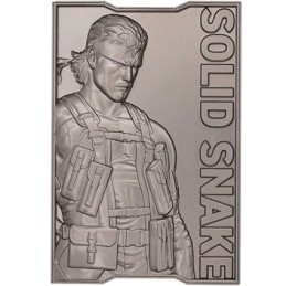 Figurine FaNaTtiK Metal Gear Solid 2 Lingot Snake Edition Limitée Boutique Geneve Suisse