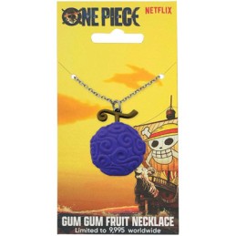 Figurine FaNaTtiK One Piece pendentif et collier Gum Gum Fruit Boutique Geneve Suisse
