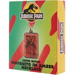 Figur FaNaTtiK Jurassic Park Replika Necklace with Amber Pendant Limited Edtiton Geneva Store Switzerland