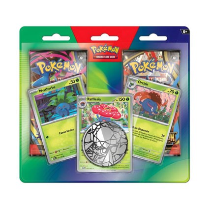 Figur Pokémon Company International Pokémon Pack 2 Boosters Mystherbe et Ortide et Rafflesia Version Française Geneva Store S...