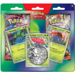 Figuren Pokémon Company International Pokémon Pack 2 Boosters Mystherbe et Ortide et Rafflesia Französische Version Genf Shop...