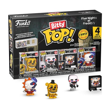Pop Bitty Five Nights at Freddy's Series 5 4-Pack