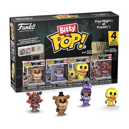 Pop Bitty Five Nights at Freddy's Series 6 4-Pack