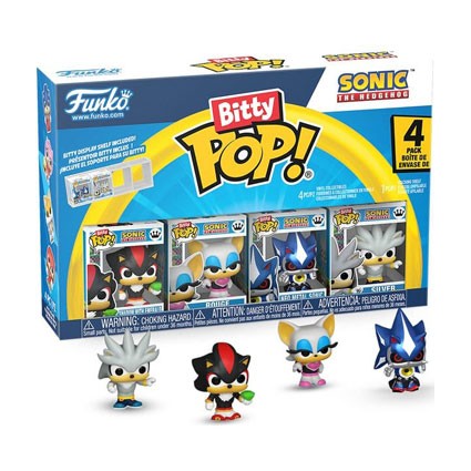 Pop Bitty Sonic Shadow 4-Pack