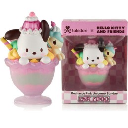 Figuren Tokidoki Hello Kitty und Friends Window Box Fast Food Pochacco Pink Unicorn Sundae Genf Shop Schweiz