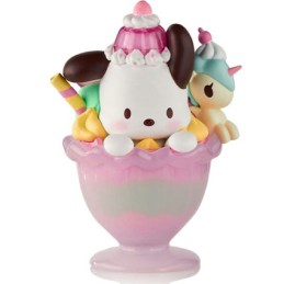 Figurine Tokidoki Hello Kitty et Friends Window Box Fast Food Pochacco Pink Unicorn Sundae Boutique Geneve Suisse