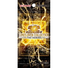 Figur Konami Carte Yu-Gi-Oh! en Japonais 1 Boosterpack Limit Over Collection Les Héros Geneva Store Switzerland