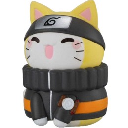 Figuren MegaHouse Naruto Shippuden Mega Cat Project Nyaruto Series Trading avec Pochette Naruto 2025 Edition Limitée Genf Sho...