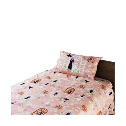 Figuren Studio Ghibli Kiki la Petite Sorcière Natsu Parure de Lit Sweet Pink Jiji Genf Shop Schweiz