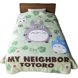 Figur Studio Ghibli My Neighbor Totoro Natsu Comforter Totoro Green Leaf Geneva Store Switzerland