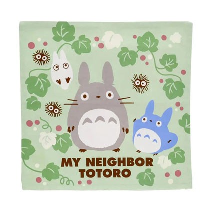 Figurine Studio Ghibli Mon Voisin Totoro Natsu Housse de Coussin Totoro Green Leaf Boutique Geneve Suisse