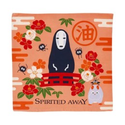 Figur Studio Ghibli Spirited Away Natsu Cushion Cover No Face and Flowers Geneva Store Switzerland