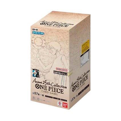 Figur Bandai One Piece EB-02 Booster Box Japanese Version Geneva Store Switzerland