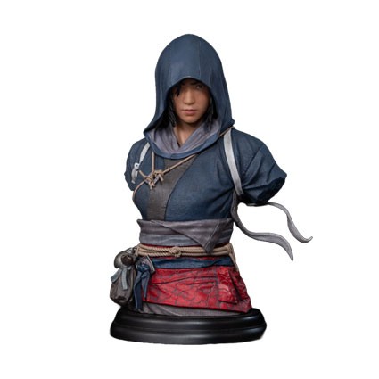 Figurine Pure Arts Assassin's Creed Shadows Buste Naoe Animus à l'échelle 1/4 Boutique Geneve Suisse