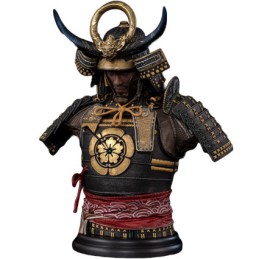 Figurine Pure Arts Assassin's Creed Shadows Buste Yasuke Animus à l'échelle 1/4 Boutique Geneve Suisse