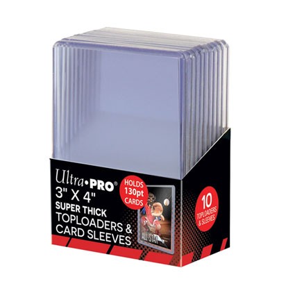 Figur ultra-pro Toploader Super Thick and Thick Penny Sleeves Bundle (10) Geneva Store Switzerland