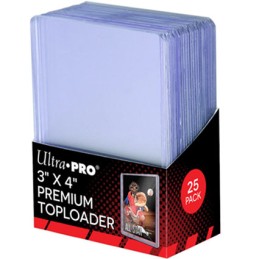 Figurine ultra-pro Lot de pochettes Toploader Ultra Clear Premium 35pt (25) Boutique Geneve Suisse