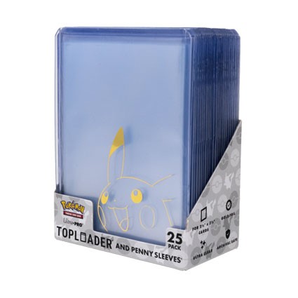Figurine ultra-pro Lot de pochettes Toploader Pokémon Pikachu et Penny Sleeves Bundle (25) Boutique Geneve Suisse