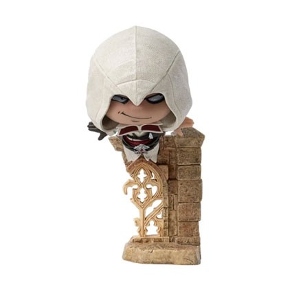 Figur Pure Arts Qlectors Assassin's Creed Ezio performing the Leap of Faith Geneva Store Switzerland