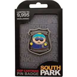 Figurine FaNaTtiK South Park pin Cartman Police Limited Edition Boutique Geneve Suisse