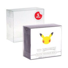 Figuren Evoretro PET Protectors 5-Pack for Booster Boxes Elite Trainer Boxes Ver. 2 Genf Shop Schweiz