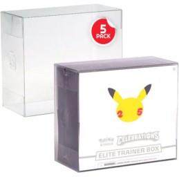 Figur Evoretro PET Protectors 5-Pack for Booster Boxes Elite Trainer Boxes Ver. 2 Geneva Store Switzerland
