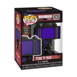 Figuren Funko Pop Licht und Ton Skibidi Toilet Titan TV Man Genf Shop Schweiz