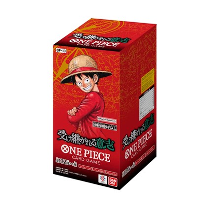 Figurine Bandai One Piece Carrying On His Will OP-13 Booster Box Version Japonaise Boutique Geneve Suisse
