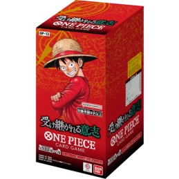 Figurine Bandai One Piece Carrying On His Will OP-13 Booster Box Version Japonaise Boutique Geneve Suisse