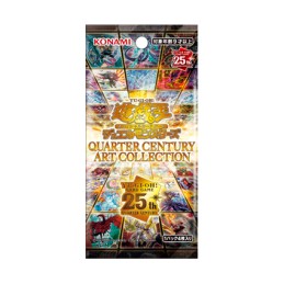 Figurine Konami Carte Yu-Gi-Oh! en Japonais 1 Boosterpack Quarter Century Art Collection Boutique Geneve Suisse