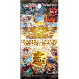 Figurine Konami Carte Yu-Gi-Oh! en Japonais 1 Boosterpack Quarter Century Art Collection Boutique Geneve Suisse