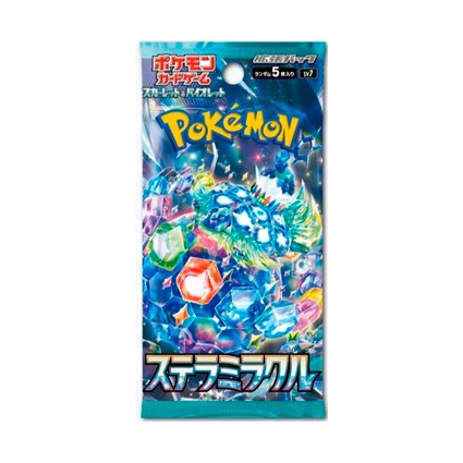 Figurine Pokémon Company International Carte Pokémon en Japonais 1 Boosterpack Écarlate et Violet Stellar Miracle (sv7) Bouti...