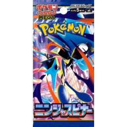Figur Pokémon Company International Pokémon Japanese Cards 1 Boosterpack Ninja Spinner M4 Geneva Store Switzerland