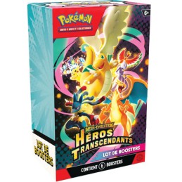 Figurine Pokémon Company International Pokémon ME02.5 Héros Transcendants Bundle 6x Boosters Französisch Boutique Geneve Suisse