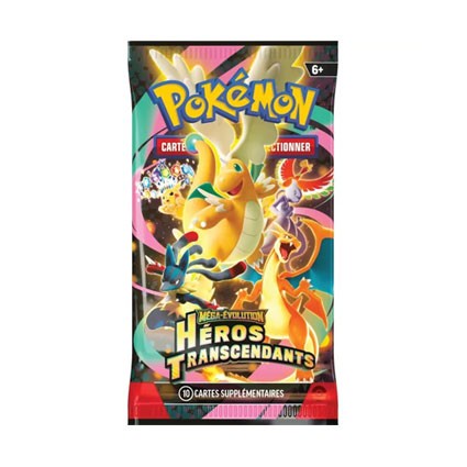 Figurine Pokémon Company International Pokémon ME02.5 Héros Transcendants Booster Französisch Boutique Geneve Suisse