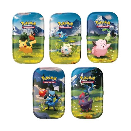 Figurine Pokémon Company International Pokémon ME02.5 Héros Transcendants 5 x Mini Tin Set Französisch Boutique Geneve Suisse