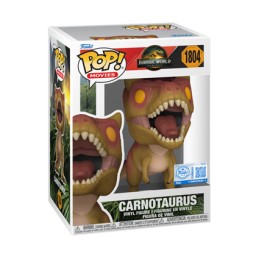 Figur Funko Pop Jurassic World Rebirth 2025 Carnotaurus Limitierte Auflage Geneva Store Switzerland