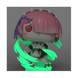 Figur Funko Pop Phosphoreszierend Re:ZERO Ram Wind Magic Limitierte Auflage Geneva Store Switzerland