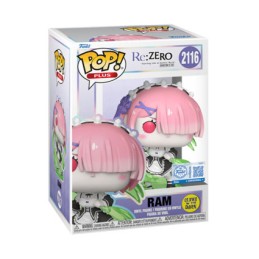 Figur Funko Pop Phosphoreszierend Re:ZERO Ram Wind Magic Limitierte Auflage Geneva Store Switzerland