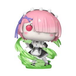 Figur Funko Pop Phosphoreszierend Re:ZERO Ram Wind Magic Limitierte Auflage Geneva Store Switzerland