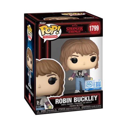 Figur Funko Pop Stranger Things Robin Buckley mit Taschenlampe Limitierte Auflage Geneva Store Switzerland