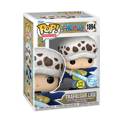 Figur Funko Pop Phosphoreszierend One Piece Trafalgar Law with Blue Anesthesia Limitierte Auflage Geneva Store Switzerland