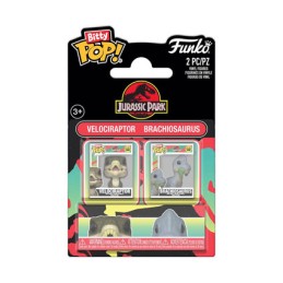 Figurine Funko Pop Bitty Jurassic Park Velociraptor und Brachiosaurus 2-Pack Boutique Geneve Suisse